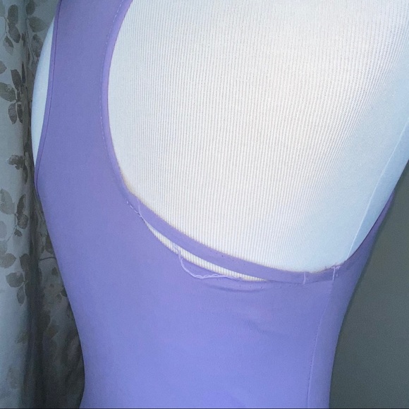 Purple Racerback Maxi Dress Size Small - Picture 5 of 5